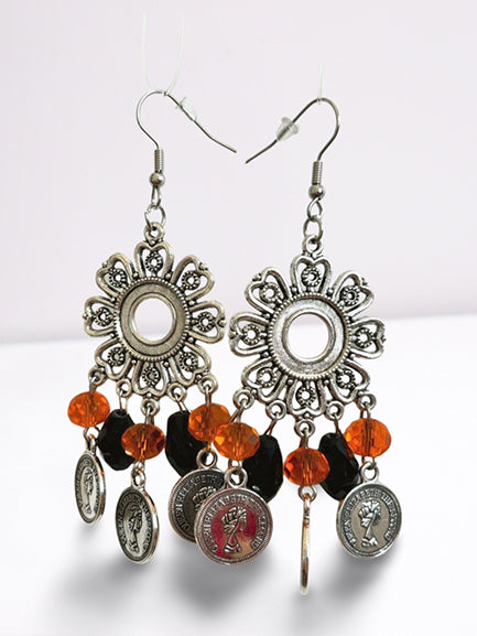 "Soleil Médaillon & Perles"